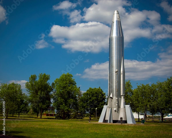 Obraz Long Range Atlas Rocket