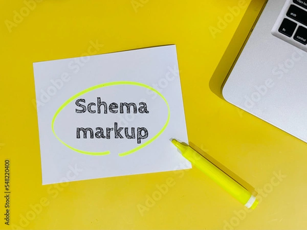 Fototapeta schema markup