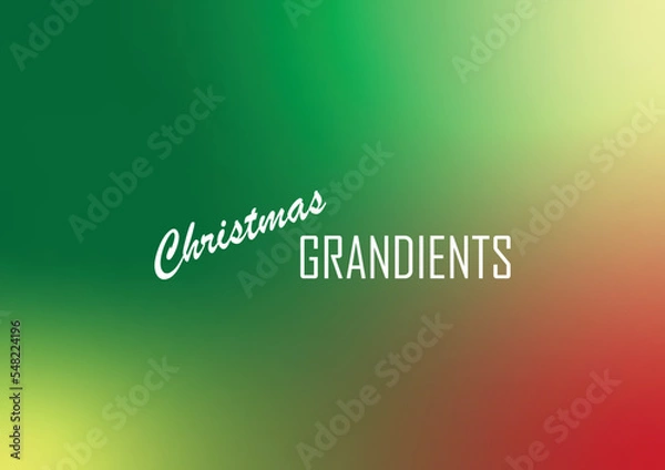 Obraz holiday christmas gradients abstract background. 