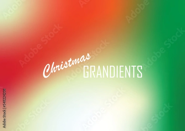 Obraz holiday christmas gradients abstract background. 