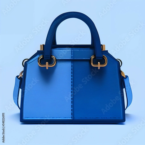 Obraz 3d designer bag art, simple background