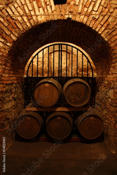 Obraz wine cellar