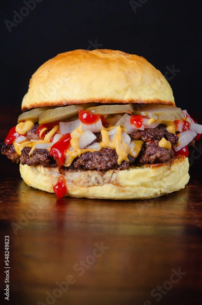 Obraz hamburguesa completa