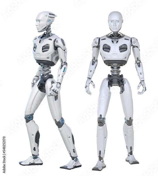 Fototapeta Robot android 