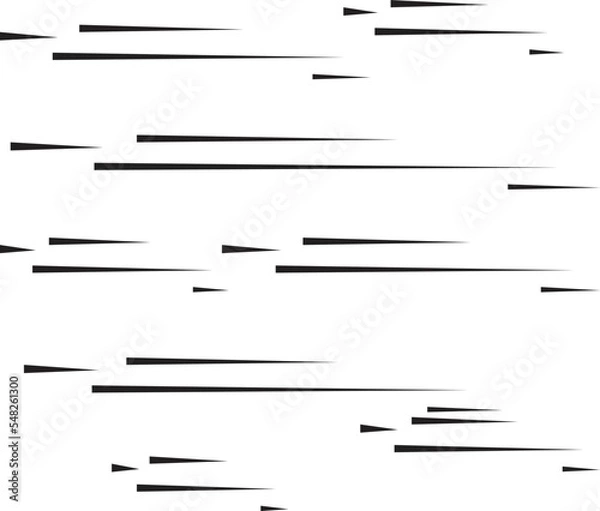 Obraz Speed Lines in arrow Form . Vector Illustration .Technology  Logo . Design element . Abstract Geometric shape . 