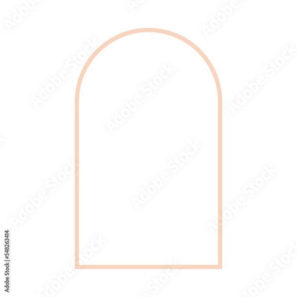 Fototapeta Aesthetic line elements