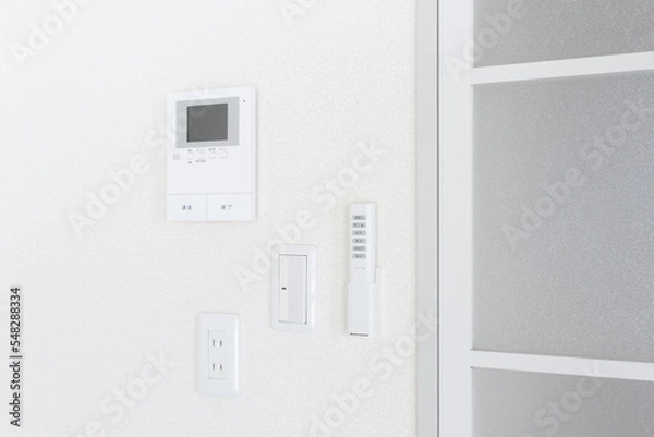 Fototapeta インターホン　ドアホン