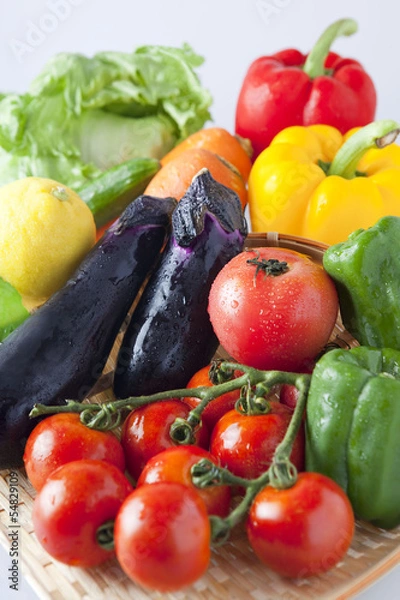 Fototapeta フレッシュ野菜の集合