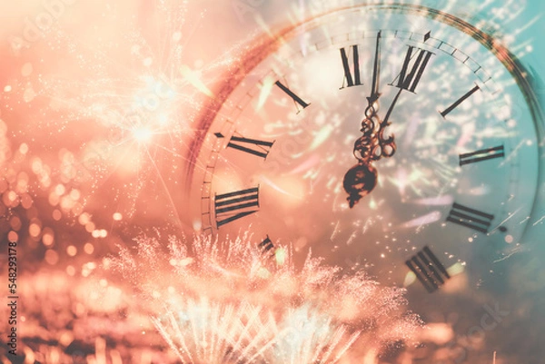 Obraz Twelve o'clock - new year's eve