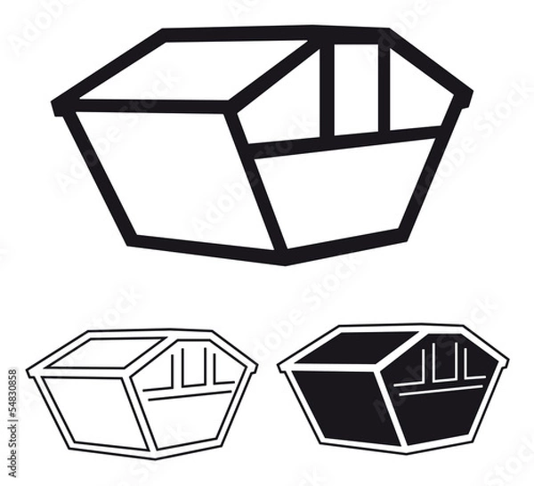 Obraz Müllcontainer