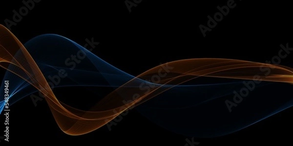 Fototapeta abstract background with smoke