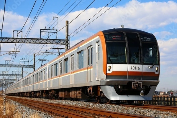 Obraz 通勤電車 東京メトロ副都心線10000系