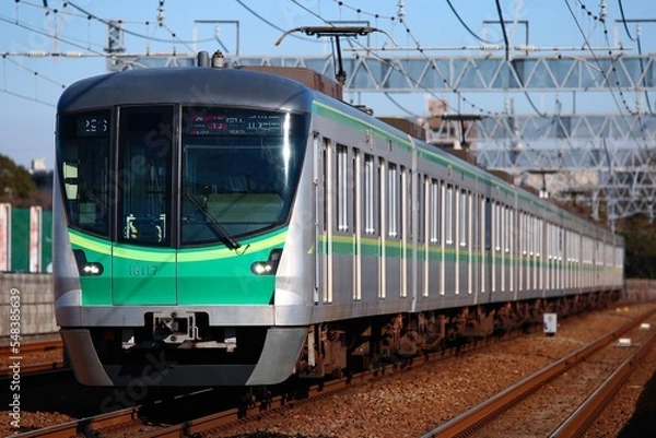 Obraz 通勤電車 東京メトロ千代田線16000系
