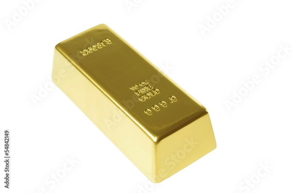 Fototapeta gold bar