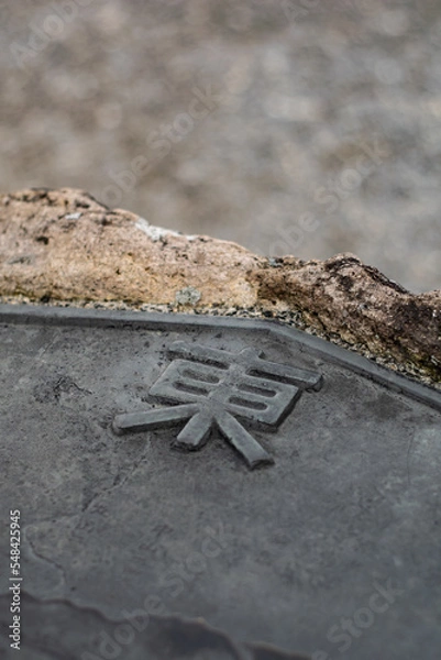 Obraz Close up stone wall with stone