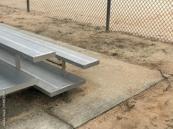 Obraz bench on the street