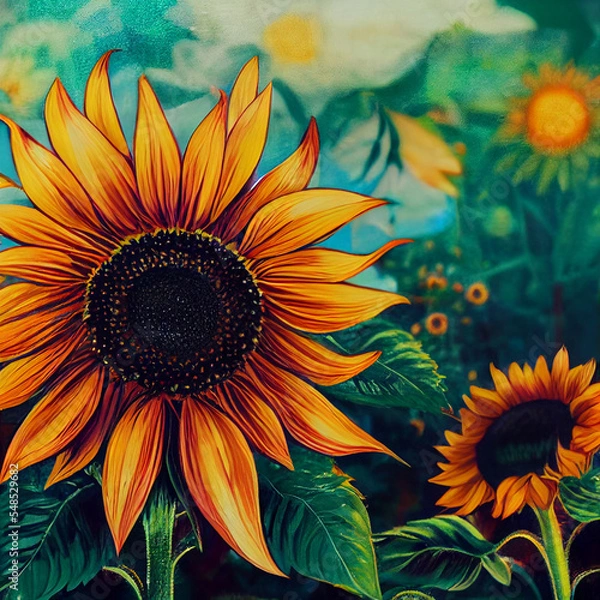 Fototapeta Sunflowers