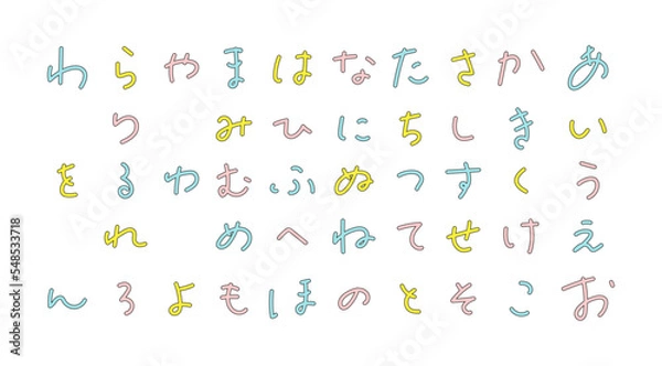 Obraz レトロネオン文字