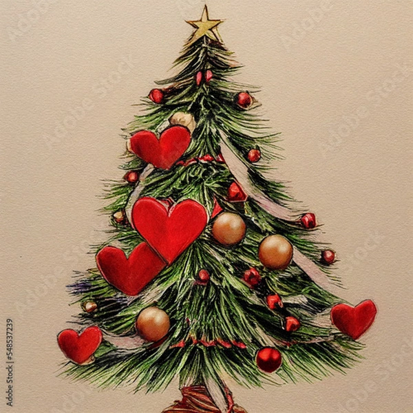 Obraz Christmas Trees