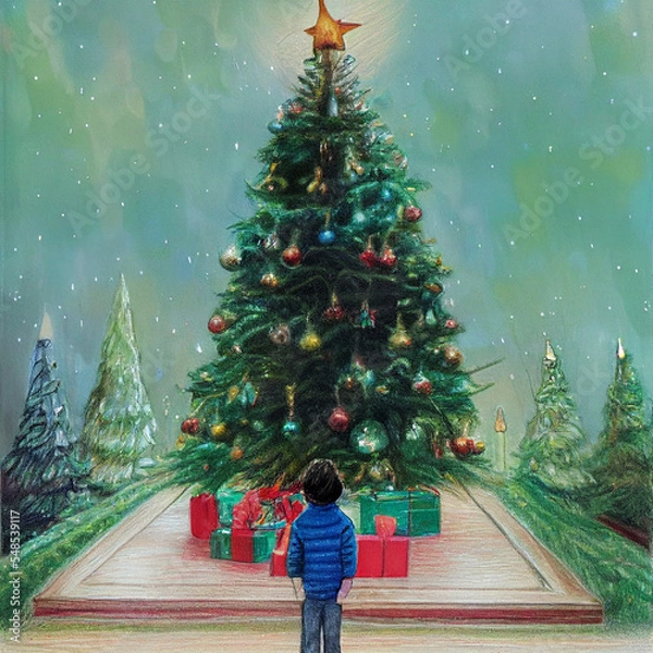 Obraz Christmas Trees