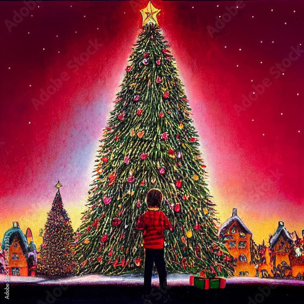 Obraz Christmas Trees