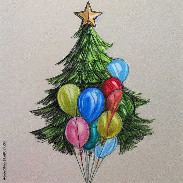 Obraz Christmas Trees