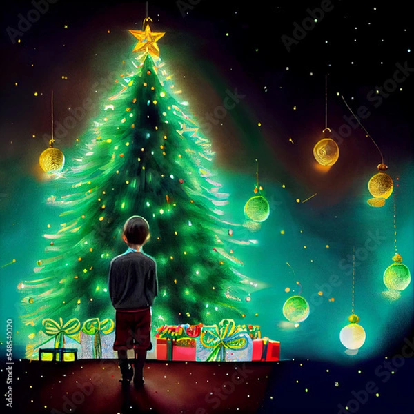 Obraz Christmas Trees