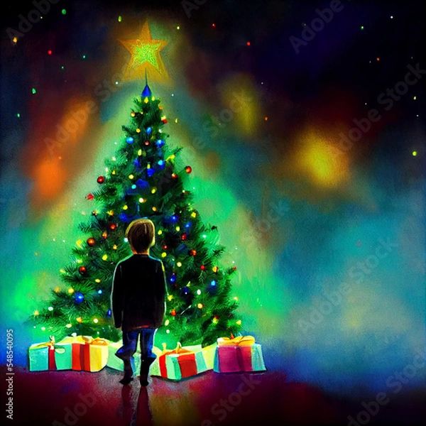 Obraz Christmas Trees