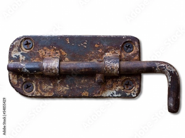Obraz Old lock isolated