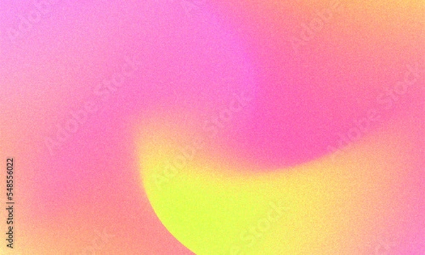 Obraz Pink grainy gradient background illustration.