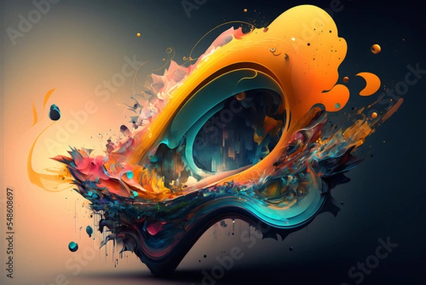 Obraz Synesthesia Series: Spatial-Sequence Synesthesia
