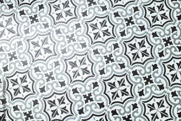 Obraz vintage patterned tiles