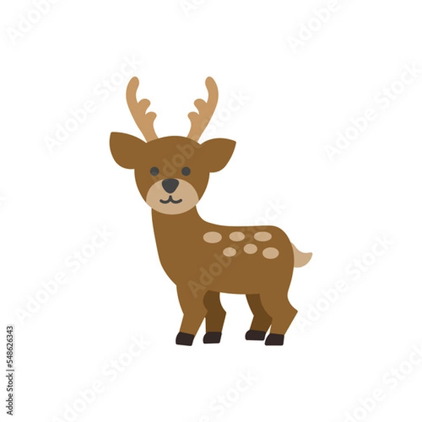 Obraz 鹿　シンプル