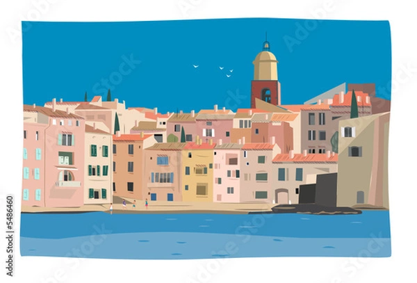 Obraz Święty Tropez