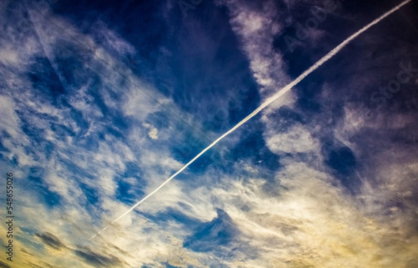 Fototapeta sky and clouds