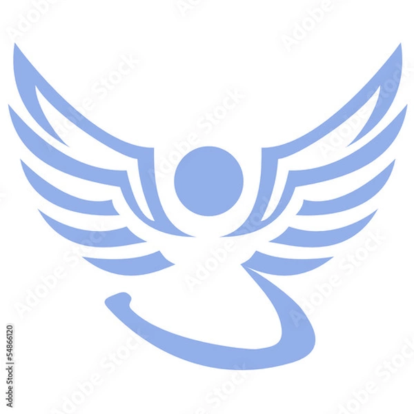 Obraz Engel - Flügel und Schweif