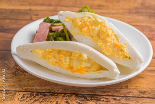 Obraz はんぺんの玉子サンド