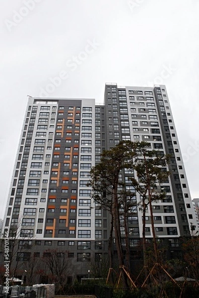 Fototapeta 한국의주택아파트입니다