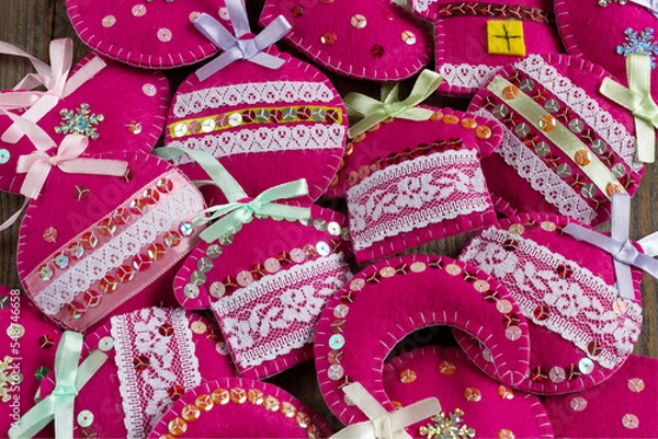 Obraz Christmas tree toys