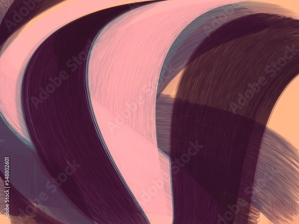 Fototapeta Abstract acrylic paint brushes background