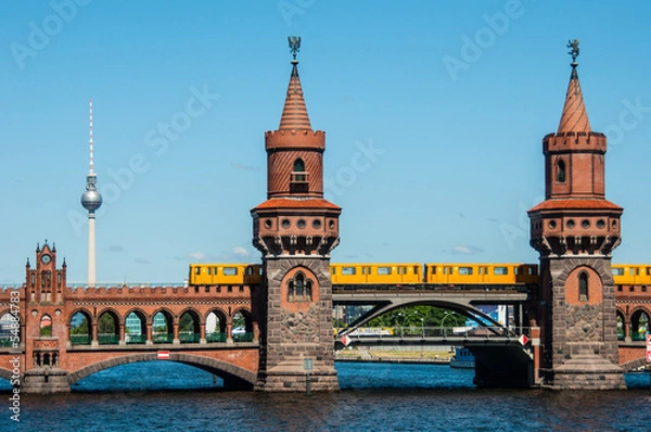 Obraz Oberbaum bridge