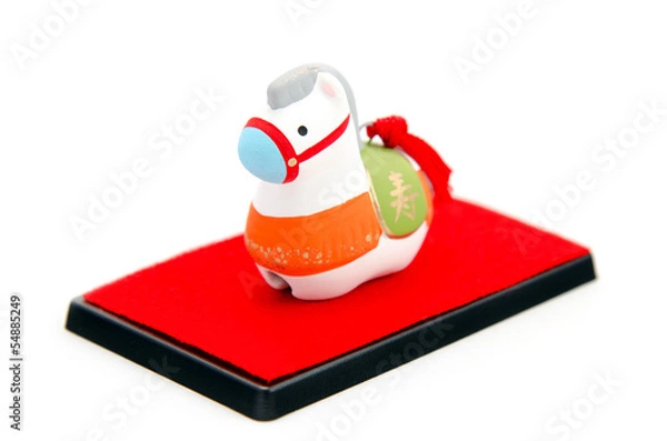 Obraz 午年の置物