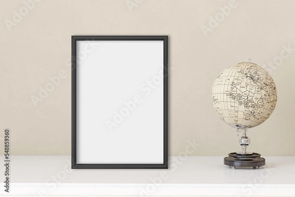 Obraz Poster mockup on the table