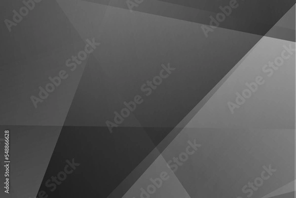 Fototapeta Abstract black and grey on light silver background modern design. Vector illustration EPS 10.