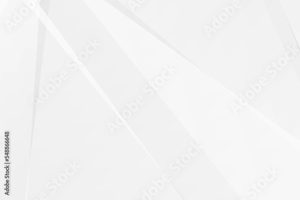 Fototapeta Abstract white and grey on light silver background modern design. Vector illustration EPS 10.