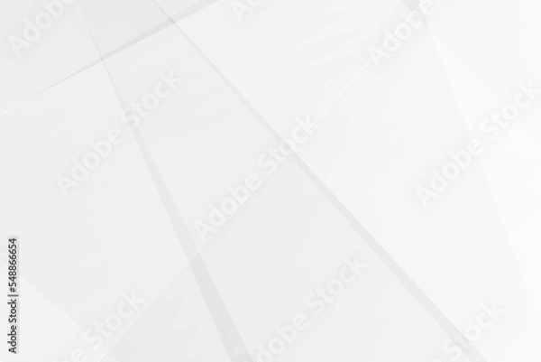 Fototapeta Abstract white and grey on light silver background modern design. Vector illustration EPS 10.
