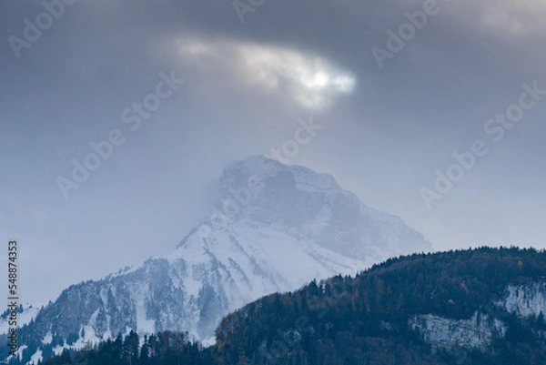 Obraz View from the Schwalmis