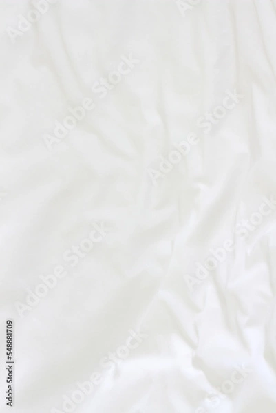 Fototapeta  white bedding sheets texture for background