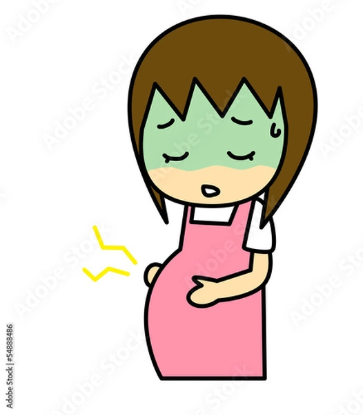 Obraz 妊婦　痛み