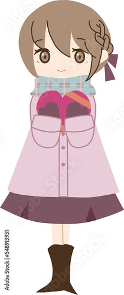 Fototapeta 女の子